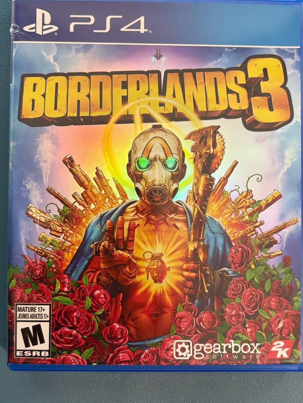 Sony PS4 Borderlands 3 – Yellow, Blue, Green Cover Art